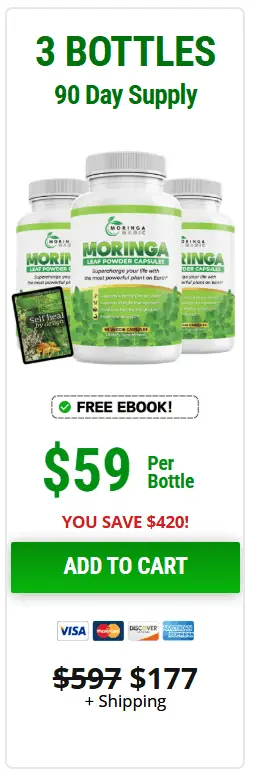 Moringa Magic 3 Bottles